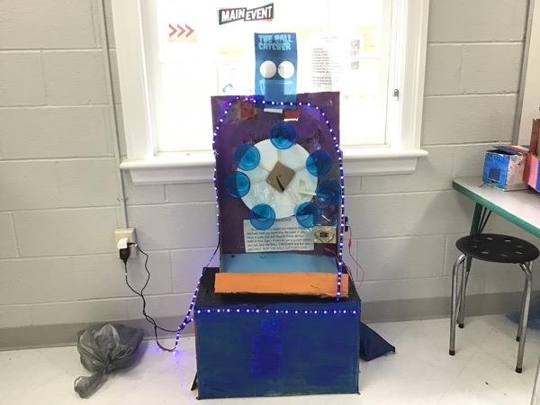 4th grade cardboard arcade